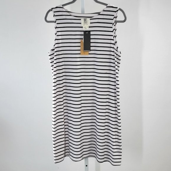 ANTHROPOLOGIE LILIS CLOSET striped sleeveless shift dress Sz M NEW - Picture 5 of 9